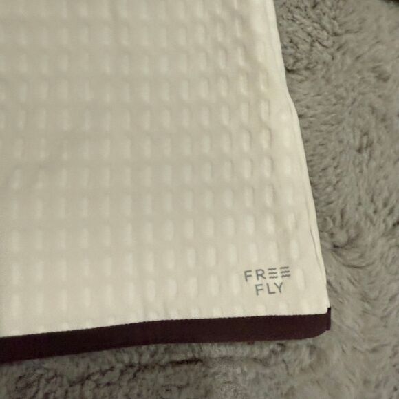 Free Fly Apparel Women's Gridback Fleece Snap Pullover Stone Size XL $148 - Picture 8 of 15